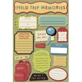 Cardstock Stickers Field Trip
