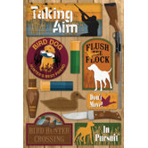 Cardstock Stickers Flush the Flock