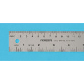Aluminum English Metric Ruler
