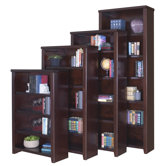 Tribeca Loft Cherry Office Collection 48" Bookcase in Cherry