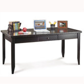 Tribeca Loft Black Writing Desk