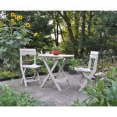 Quik-Fold 3 Piece Cafe Dining Set