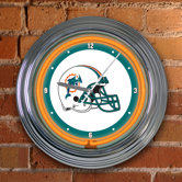NFL 15" Neon Clock