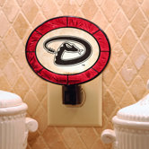 MLB Art Glass Nightlight