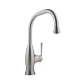 One Handle Single Hole Kitchen Faucet with Pulldown Spray