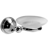 Bathroom Glass Soap Dish and Holder