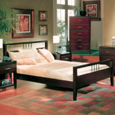Nevis Espresso Platform Bedroom Collection