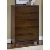 Legend Wood 5 Drawer Standard Chest