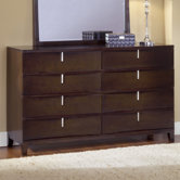 Legend Wood 8 Drawer Standard Dresser