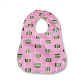 Bib in Hopscotch Pink