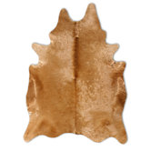 Natural Cowhide Camel Rug