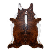 Natural Cowhide Classic Brindle Rug