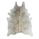 Natural Cowhide Exotic Zebu Rug
