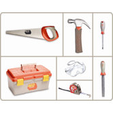 6 Piece Toolset with Tool Box