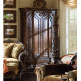 Essex Manor Armoire in Deep English Tea