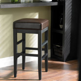 Jacob Bonded Leather Stool
