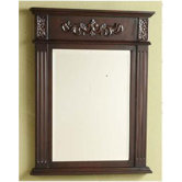 Sienna 24" Vanity Mirror in Dark Cherry