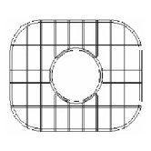 Sink Grid for Undermount Octagon Single Bowl Kitchen Sink