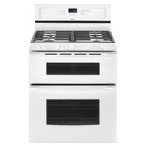 Gold Double Oven Freestanding Gas Range