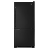 Spill-Catcher Shelves Bottom-Freezer Refrigerator