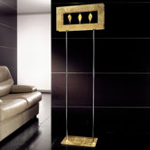 Klok 1 Light 3 Glass Drop Floor Lamp