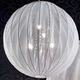 Tessuti Sphere 4 Light Medium Globe Pendant