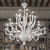 Biancomurano 30 Light Chandelier