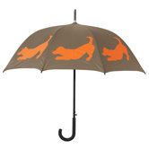 Dog Park Jack Russell Terrier Silhouette Walking Stick Umbrella