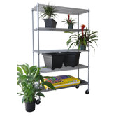 Five Tier NSF All Weather Shelving Rack