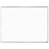 Economy Series White Melamine Marker Board in White