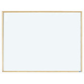 Economy Series White Melamine Marker Board in White