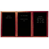 Enclosed Changeable Letter Board