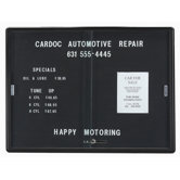 Enclosed Radius Design Directory Changeable Letter Board