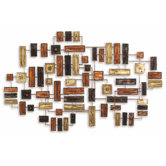 Iron Werks Division Wall Sculpture