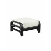 Reo Fabric Outdoor Ottoman