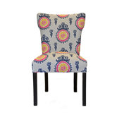 Calandra Cotton Wingback Cotton Slipper Chair (Set of 2)