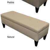 Brooke Upholstered Storage Bench