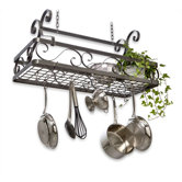 Decor Basket Hanging Pot Rack