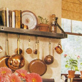 Bookshelf Pot Rack