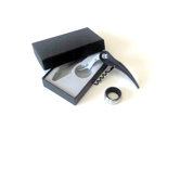 Corkscrew and Drip Catcher Set