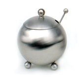 14 oz. Footed Sugar Bowl with Spoon