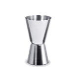 Double Jigger in Satin Stainless Steel