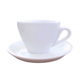 Pear Fruit Cappuccino Cup and Saucer (Set of 6)
