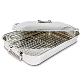 16" Covered Roaster with Rack