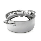 Elite 7.4-qt. Stainless Steel Saucier with Lid