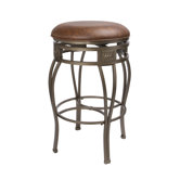 Swivel Bar Stool - Montello Backless 30"