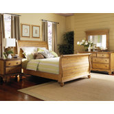 Hamptons Sleigh 5 Piece Bedroom Collection