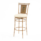 West Palm 30" Tropical Swivel Bar Stool