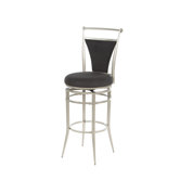 Cierra Black Swivel 30" Bar Stool
