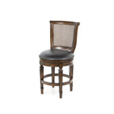 Dalton Cane Back Counter Stool w/ Swivel